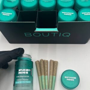 Boutiq Infused Minis Live Diamonds + Indoor Flower