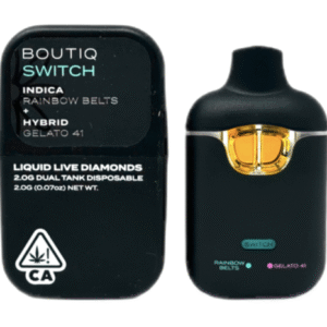Rainbow Belts (Indica) and Gelato (Hybrid)